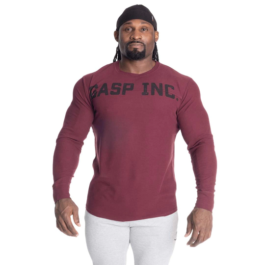 Gasp Inc Thermal Long Sleeve Maroon S