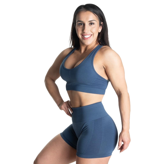 Better Bodies Scrunch Sports Bra Sky Blue L