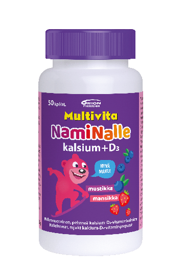 Multivita Naminalle Kalsium+D3 50 tabl 100mg/5mcg