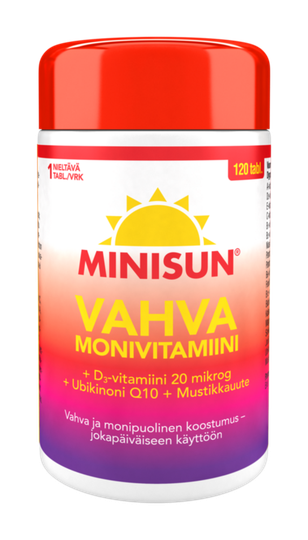Minisun Monivitamiini Vahva 120 tabl