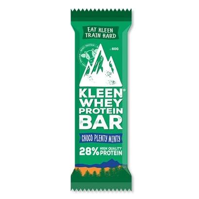 Kleen Whey Protein Bar 60 G Choco Plenty Minty