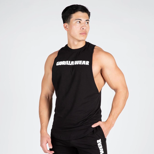 Gorilla Wear Milo Drop Armhole Tank Top Black M