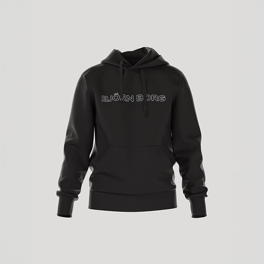 Essential Hoodie Musta