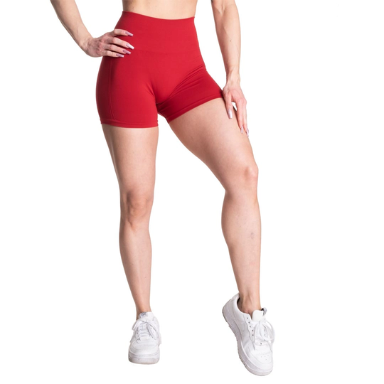 Better Bodies Scrunch Shorts Chili Red Xl