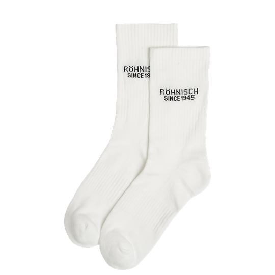 2-pack Logo Socks, White