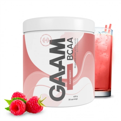 Gaam Bcaa 400 G Raspberry Soda