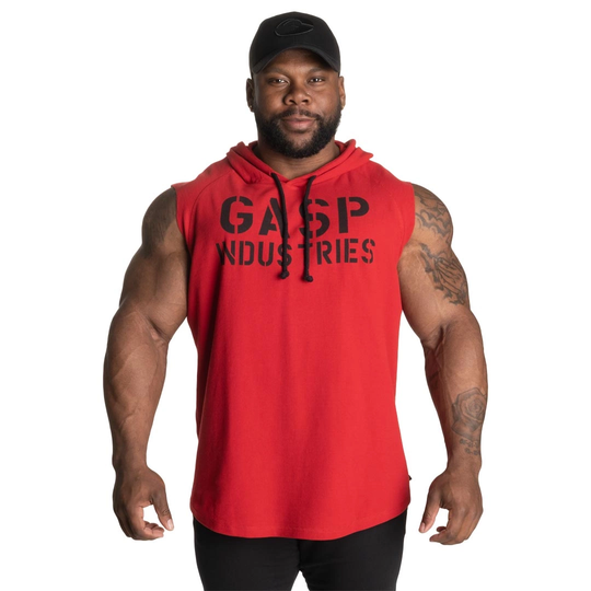 Gasp Thermal Sl Hoodie Chili Red Xxxl