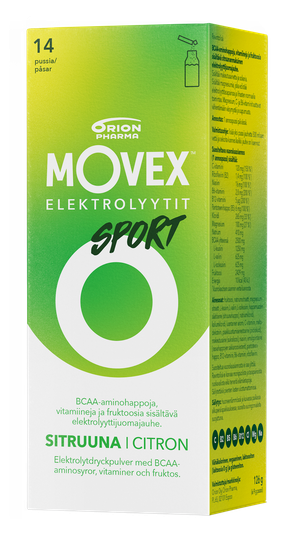 Movex Elektrolyyttijuomajauhe Sport 14 annospussia