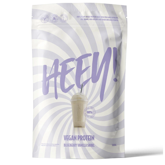 Heey! Veganskt Protein 500 G Blåbär Vanilj