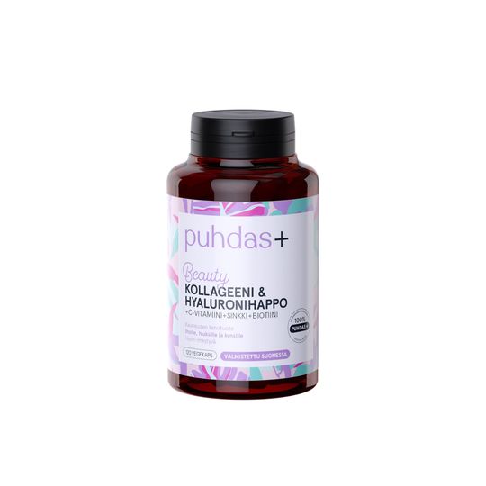Puhdas+ Kollageeni&Hyaluronihappo 120 kpl