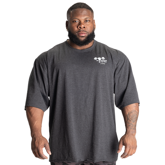 Harder To Kill Iron Tee Dark Grey Melange