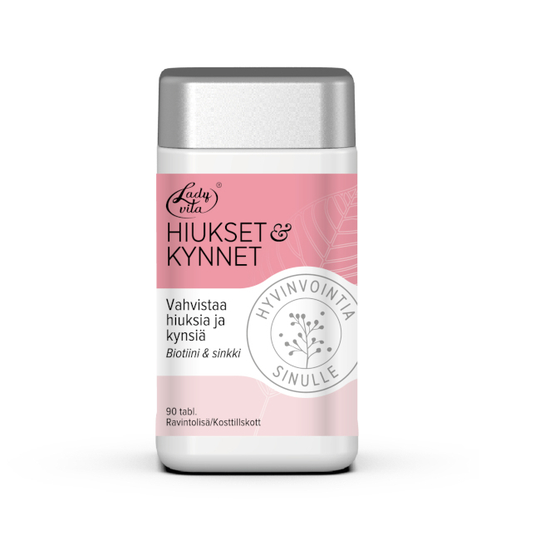 LadyVita Hiukset & Kynnet 90 tabl