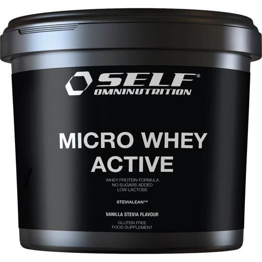 Self Omninutrition Micro Whey Active Stevia 4 Kg Vanilla