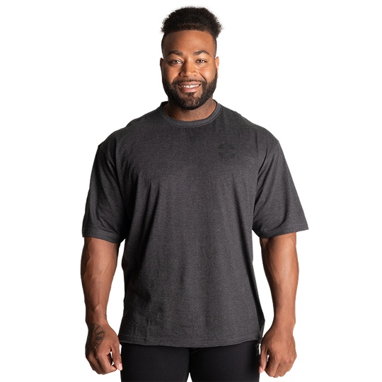 Union Iron Tee, Dark Grey Melange