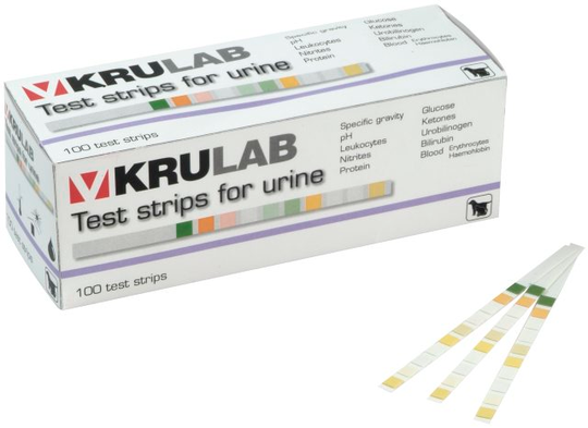Krulab V10 Urine testiliuskat eläimille 100 kpl