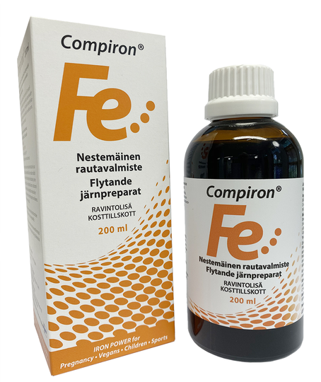 Compiron nestemäinen rauta 2,5 mg/ml 200 ML