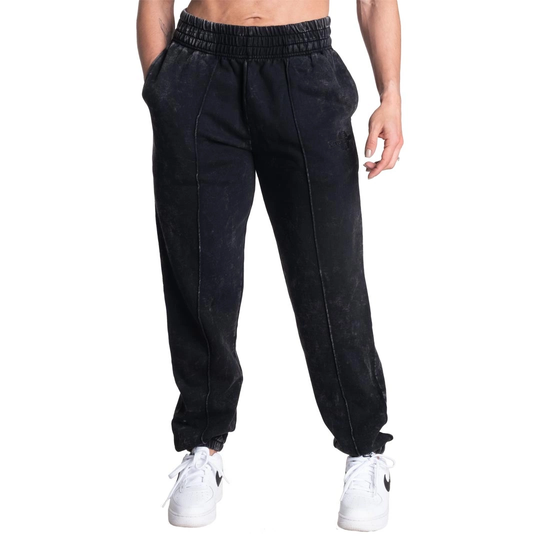 Better Bodies Acid Washed Sweatpants Acid Washed Black