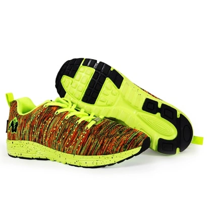 Gorilla Wear Brooklyn Knitted Sneakers Neon Mix Eu37