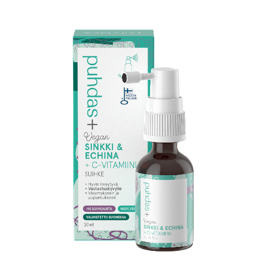 Puhdas+ Sinkki&Echina&C-vitamiinisuihke 20 ml