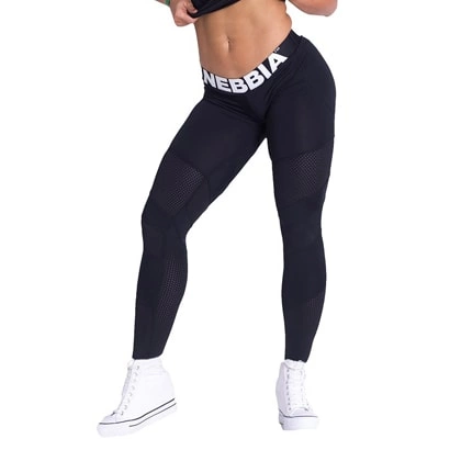 Nebbia Network Tights Black L