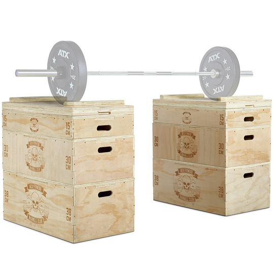 ATX® Barbell Club Heavy Weight puinen nostokorokesarja