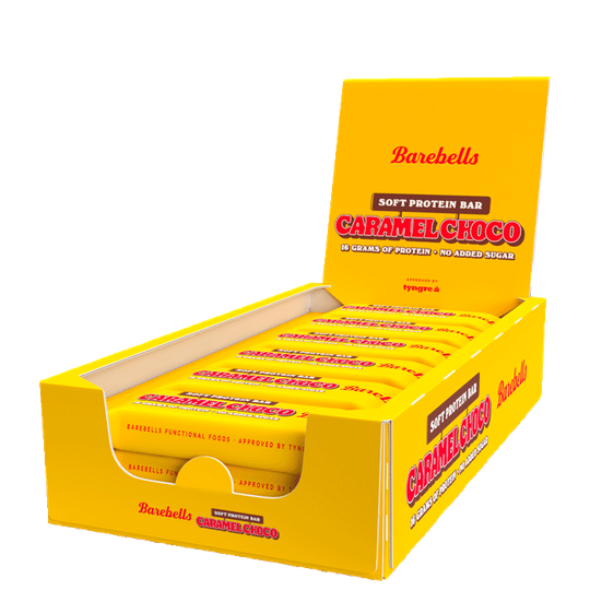 12 x Barebells Soft Bar, 55 g, Caramel Choco