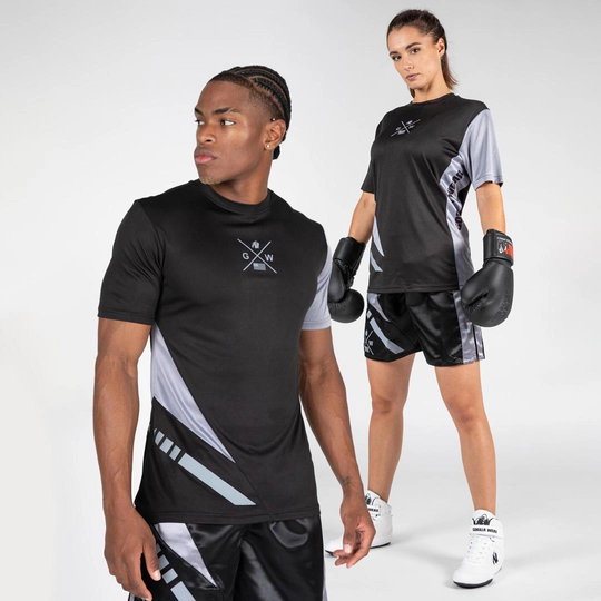 Gorilla Wear Hornell T-shirt Black/grey M