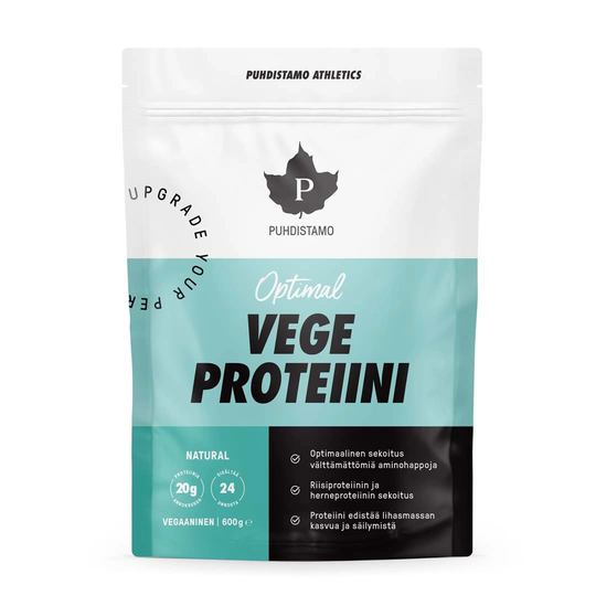 Puhdistamo Optimal Vege Proteiini 600 G Natural