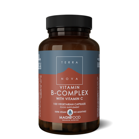 Terranova B-Complex+ Vitamin C, 100 kaps.