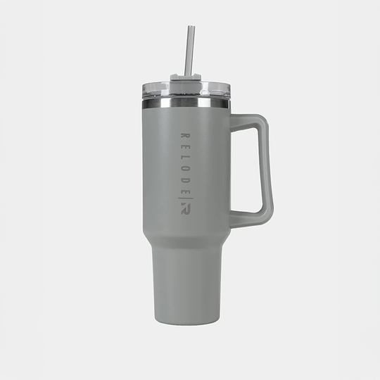Clean Tumbler Juomapullo Ruostumatonta Terästä 1200 ml Harmaa