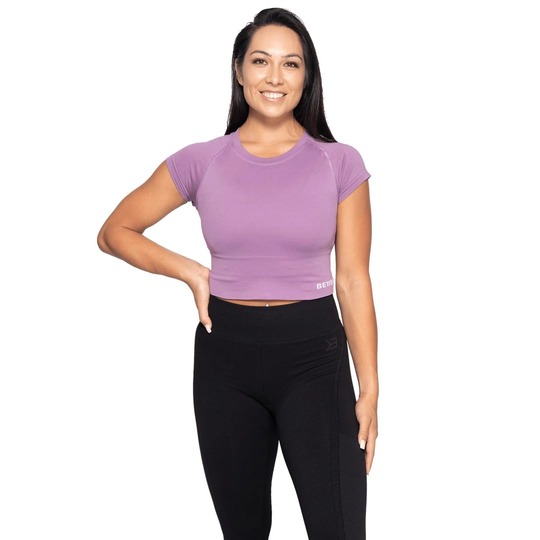 Better Bodies Astoria Seamless Tee Strong Purple L