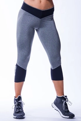 Nebbia High Waist 3/4 Tights Khaki S