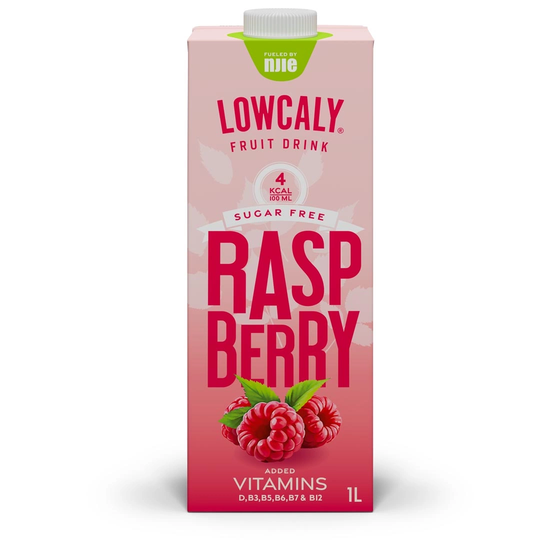 Njie Fruktdryck 1 L Raspberry